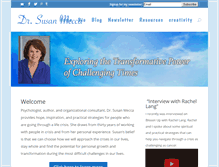 Tablet Screenshot of drsusanmecca.com